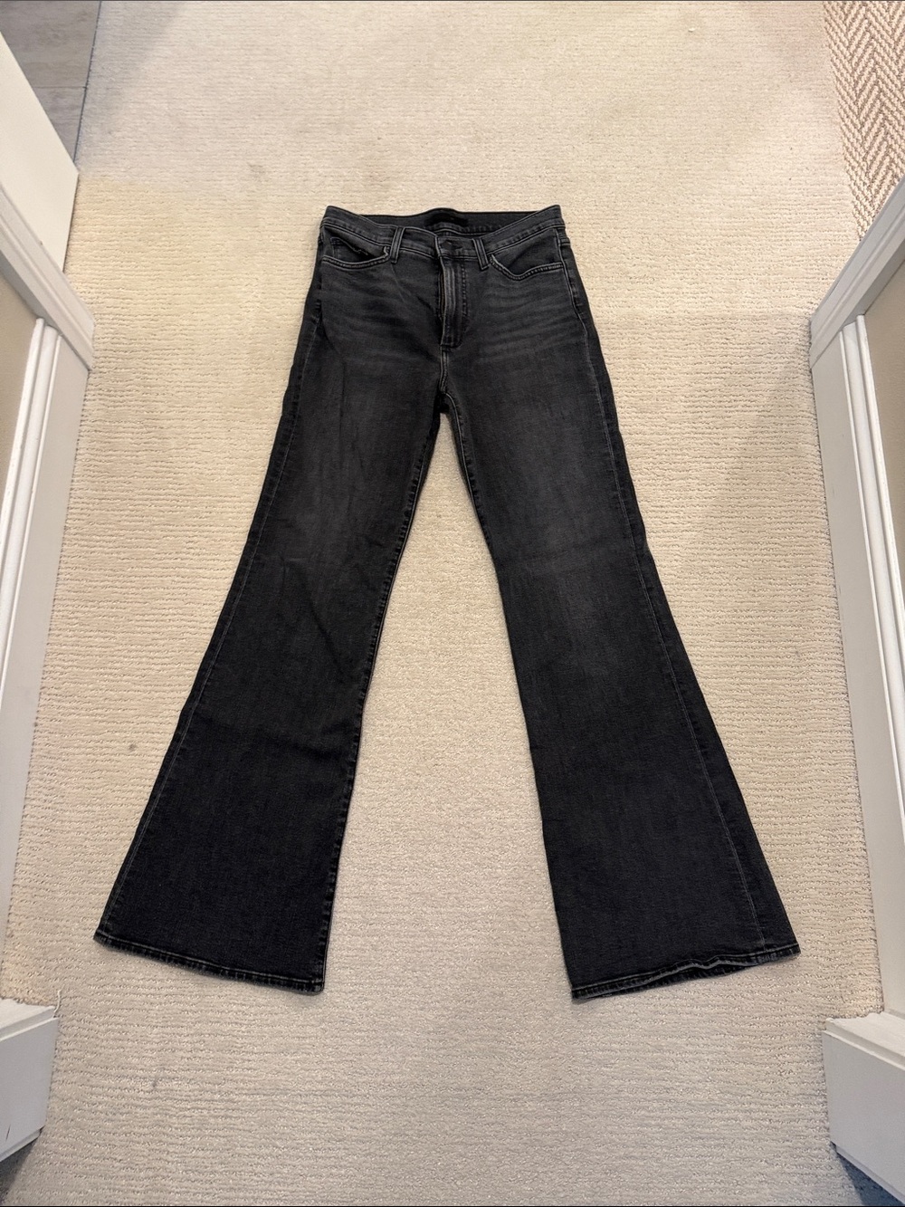 Joes Jeans: Molly. Black Women's Flared Jeans - Casual Everyday Style